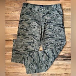 Camo Cargo Pants. Gap 36x32